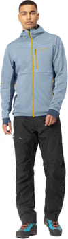 Norrona + Falketind Warm2 Octa Hood M'S Blue Fog/Vintage Indigo - 3