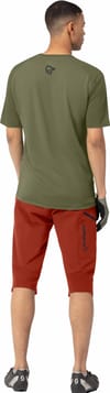 Norrona + Fjora Wool T-Shirt M'S Olive Night - 4