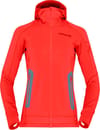 Falketind Power Grid Zip Hood W'S Arednalin + Norrona