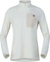 Femund Warm1 Zip Neck W'S Snow White + Norrona