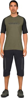Norrona + Fjora Equaliser Lightweight T-Shirt M Olive Night - 3