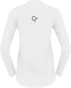 Norrona + Senja Equaliser Lightweight Long Sleeve W'S Snow White
