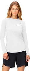 Norrona + Senja Equaliser Lightweight Long Sleeve W'S Snow White - 3