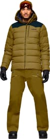 Norrona + Tamok Down750 Jacket M Dark Olive - 3