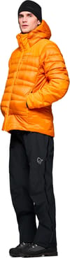 Norrona + Falketind Down750 Zip Hood M Gold Flame - 5