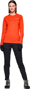 Norrona + Falketind EqualiserUll Long Sleeve W Paprika Red - 4