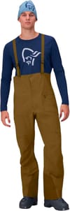 Norrona + More Gore-Tex Salopette M Dark Olive - 4