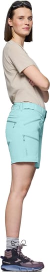 Norrona + Falketind Flex1 Shorts W Aqua Haze - 6
