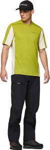 Norrona + Falketind Equaliserull T-Shirt M Golden Lime Whisper White - 3