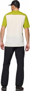 Norrona + Falketind Equaliserull T-Shirt M Golden Lime Whisper White - 4