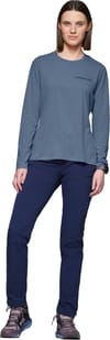 Norrona + Femund Tech Long Sleeve W Vintage Indigo - 3
