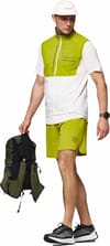 Norrona + Senja Aero90 Vest M Golden Lime Snow White - 5