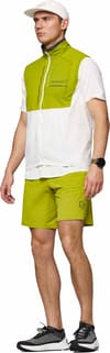 Norrona + Senja Aero90 Vest M Golden Lime Snow White - 6