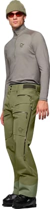 Norrona + Lofoten Gore-Tex Insulated Pants M Deep Lichen Green - 5