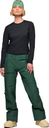 Norrona + Lofoten Gore-Tex Insulated Pants W Jungle Green - 4