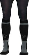 Norrona + Lofoten Mid Merinoull Long Socks Caviar Black Iron Gate