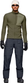 Norrona + Lofoten Warm2 Jacket M Olive Night Deep Lichen Green - 4