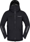 Trollveggen Gore-Tex Pro Rescue Jacket M Caviar Black + Norrona