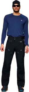 Norrona + Trollveggen Gore-Tex Pro Rescue Pants M Caviar Black - 4
