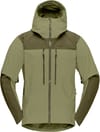 Trollveggen Gore-Tex Pro Light Jacket M Olive Night Deep Lichen Green + Norrona