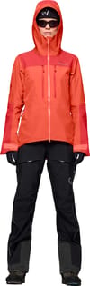 Norrona + Trollveggen Gore-Tex Pro Light Jacket W Deep Sea Coral Baked Apple - 4