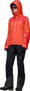 Norrona + Trollveggen Gore-Tex Pro Light Jacket W Deep Sea Coral Baked Apple - 5