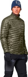 Norrona + Trollveggen Down800 Super Light Jacket M Deep Lichen Green - 5