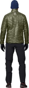 Norrona + Trollveggen Down800 Super Light Jacket M Deep Lichen Green - 6