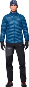 Norrona + Trollveggen Down800 Super Light Jacket M Dark Blue - 4