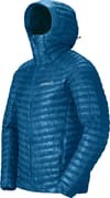 Norrona + Trollveggen Down800 Super Light Hood M Dark Blue