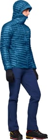 Norrona + Trollveggen Down800 Super Light Hood M Dark Blue - 5