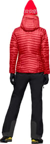 Norrona + Trollveggen Down800 Super Light Hood W Baked Apple - 5