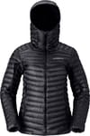 Trollveggen Down800 Super Light Hood W Caviar Black + Norrona