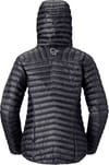 Norrona + Trollveggen Down800 Super Light Hood W Caviar Black - 3