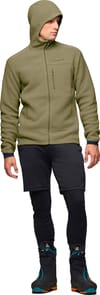 Norrona + Trollveggen Warm3 Zip Hood M Deep Lichen Green - 4