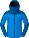 Falketind Gore-Tex Jacket M Brilliant Blue Dark Blue + Norrona