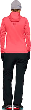 Norrona + Falketind Warm2 Stretch Hood W Deep Sea Coral Baked Apple - 6