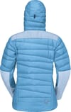 Norrona + Falketind Down750 Zip Hood W Allure Cashmere Blue - 3