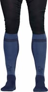 Norrona + Lyngen Light Merinoull Long Socks Indigo Night Dark Denim