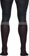 Norrona + Lyngen Light Merinoull Long Socks Caviar Black Iron Gate - 3