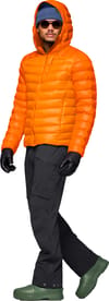 Norrona + Lyngen Down850 Hood M Exuberance Gold Flame - 4