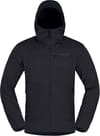 Lyngen Thermo100 Active Zip Hood M Caviar Black + Norrona
