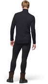 Norrona + Femund Pureull Zip Neck M'S Caviar Black - 4