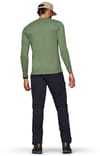 Norrona + Femund Pureull Long Sleeve M'S Deep Lichen Green - 4