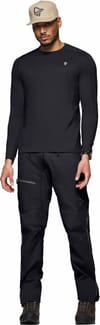 Norrona + Femund Pureull Long Sleeve M'S Caviar Black - 3