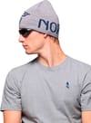 Norrona + /29 Mid Merinoull Logo Beanie Grey Melange - 3