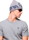 Norrona + /29 Mid Merinoull Logo Beanie Grey Melange - 4