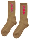 Retro Sock Pink Fudge + Norda