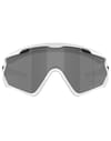 Oakley + Wind Jacket 2.0 Matte White Prizm Black - 4