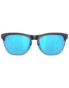 Oakley + Frogskins Lite Matte Black Matte Clear Prizm Sapphire